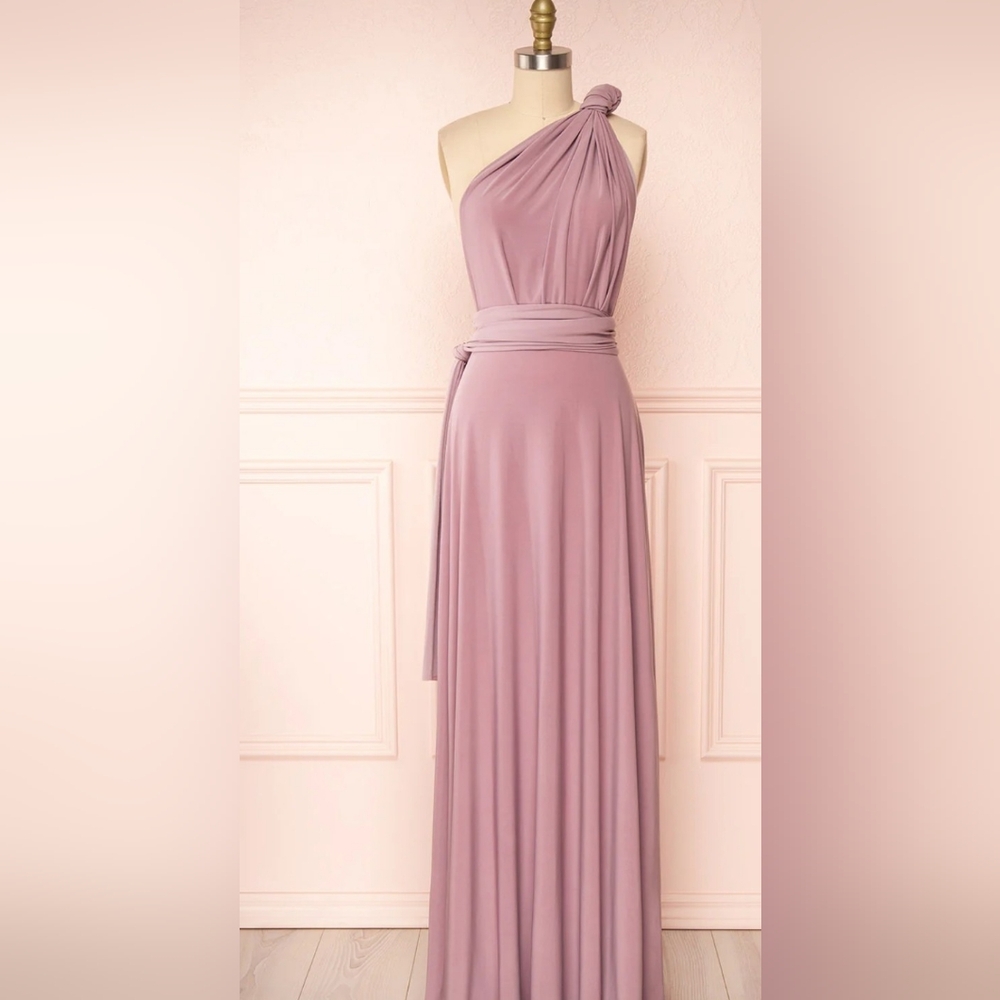 Montreal Violaine Mauve | Convertible Maxi Dress. NWT.